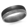 JONC EN TANTALE, FIBRE DE CARBONE ET OR 14K