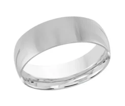 JONC UNI EN OR 10K 5MM DE LARGEUR