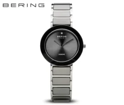 MONTRE BERING CHARITÉ 2 ACIER-CERA NOIR