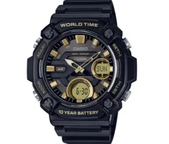 MONTRE CASIO ANALOGIQUE/NUMÉRIQUE EN RÉSINE
