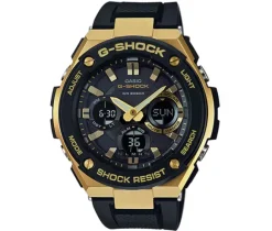 MONTRE CASIO SOLAIRE ANALOGIQUE/NUMÉRIQUE EN RÉSINE/ACIER