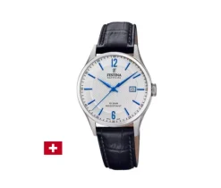 MONTRE FESTINA À MOUVEMENT SUISSE ET VERRE SAPHIR