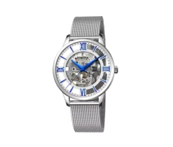 MONTRE FESTINA EN ACIER SQUELETTE AUTOMATIQUE