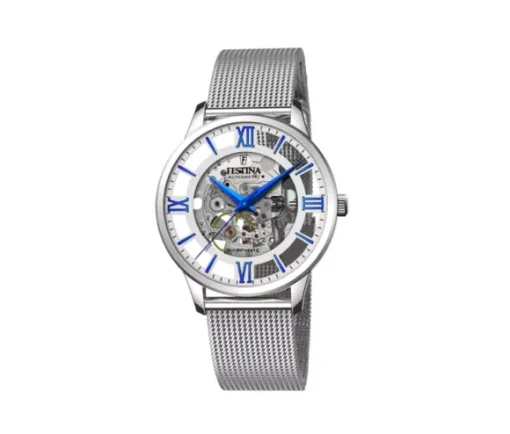 MONTRE FESTINA EN ACIER SQUELETTE AUTOMATIQUE
