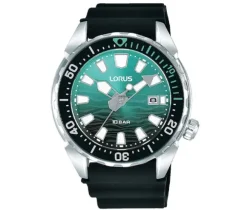 MONTRE LORUS AU QUARTZ EN ACIER