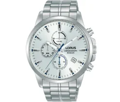 MONTRE LORUS EN ACIER AU QUARTZ CHRONOGRAPHE
