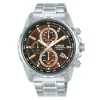 MONTRE LORUS EN ACIER AU QUARTZ CHRONOGRAPHE