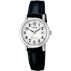MONTRE LORUS POUR DAME EN ACIER AVEC BRACELET DE CUIR