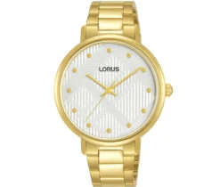 MONTRE LORUS POUR DAME EN ACIER/PVD OR