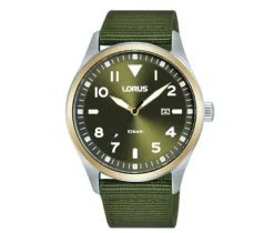 MONTRE LORUS POUR HOMME EN ACIER/PVD OR