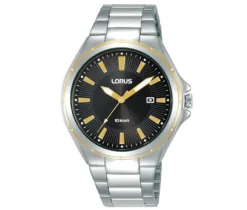 MONTRE LORUS POUR HOMME EN ACIER/PVD OR 2 TONS