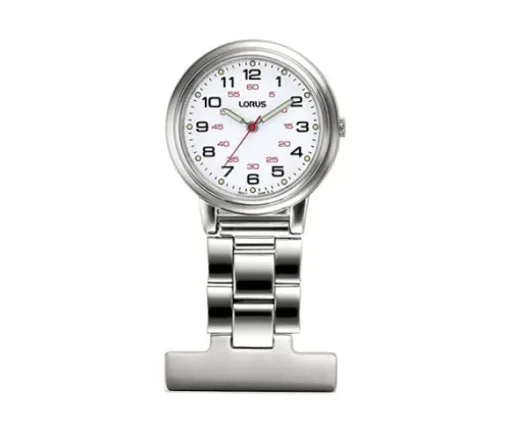 MONTRE LORUS POUR INFIRMIÈRE EN ACIER