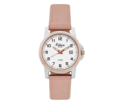 MONTRE ORLEAN EN ACIER/PVD ROSE 2 TONS