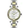 MONTRE ORLEAN POUR DAME EN ACIER/PVD OR 2 TONS