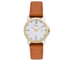 MONTRE ORLEAN POUR HOMME EN ACIER/PVD OR 2 TONS