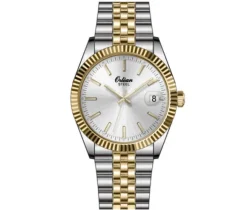 MONTRE ORLEAN POUR HOMME EN ACIER/PVD OR 2 TONS