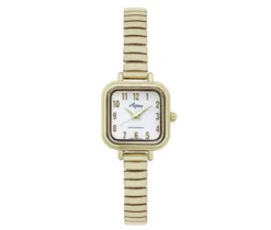 MONTRE POUR DAME ASPEN EN ACIER CARRÉ