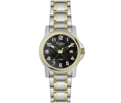 MONTRE POUR DAME ORLEAN EN ACIER/PVD OR 2 TONS