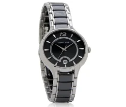 MONTRE POUR DAME SAMUEL BOUKI EN ACIER ET CÉRAMIQUE
