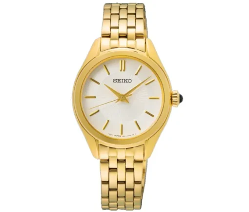 MONTRE POUR DAME SEIKO CLASSIQUE EN ACIER/PVD OR