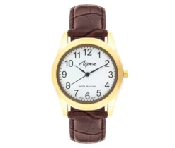 MONTRE POUR HOMME ASPEN EN ACIER/PVD OR
