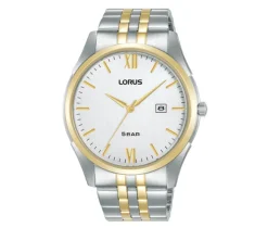 MONTRE POUR HOMME LORUS EN ACIER/PVD OR 2 TONS