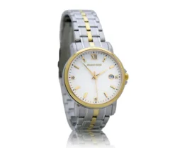 MONTRE POUR HOMME SAMUEL BOUKI EN ACIER/PVD OR 2 TONS
