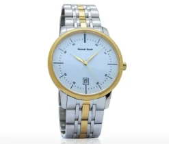 MONTRE POUR HOMME SAMUEL BOUKI EN ACIER/PVD OR 2 TONS