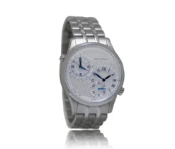 MONTRE POUR HOMME SAMUEL BOUKI EN ACIER AVEC 2 FUSEAUX HORAIRES