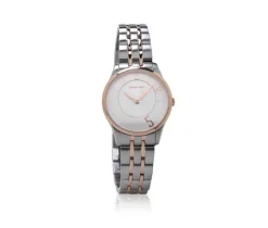 MONTRE SAMUEL BOUKI EN ACIER/PVD OR ROSE 2 TONS