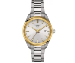 MONTRE TISSOT UNISEXE EN ACIER/PVD OR PR 100 34MM