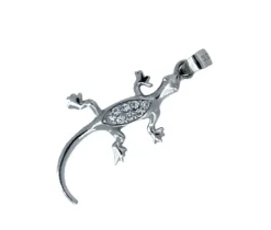 PENDENTIF ARGENT LÉZARD CZ