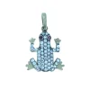 PENDENTIF GRENOUILLE EN OR SERTI DE CUBIQUES ZIRCONIAS