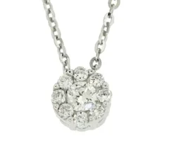 PENDENTIF 14K 9=0,11 DIAMANT SI2 16-18po