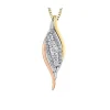 PENDENTIF 10K 3T 27=0.21 DIAMANT I1 18