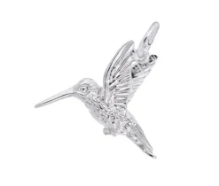 PENDENTIF OISEAU MOUCHE EN ARGENT