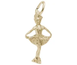 PENDENTIF PATINEUSE EN ARGENT OU EN OR
