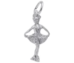 PENDENTIF PATINEUSE EN ARGENT OU EN OR
