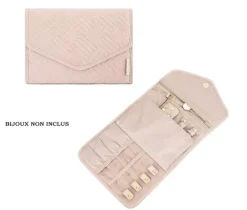 POCHETTE À BIJOUX DE VOYAGE EN COTON