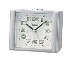 REVEIL SEIKO ANALOGIQUE ARGENT